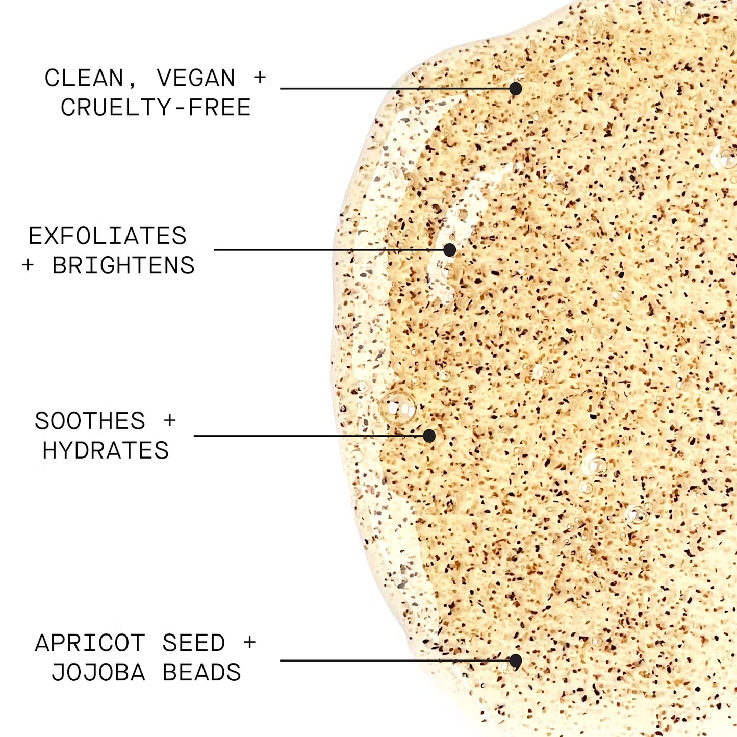 Gee Beauty Duo Cleanse + Buff  -  Multi-Purpose Exfoliating Cleanser